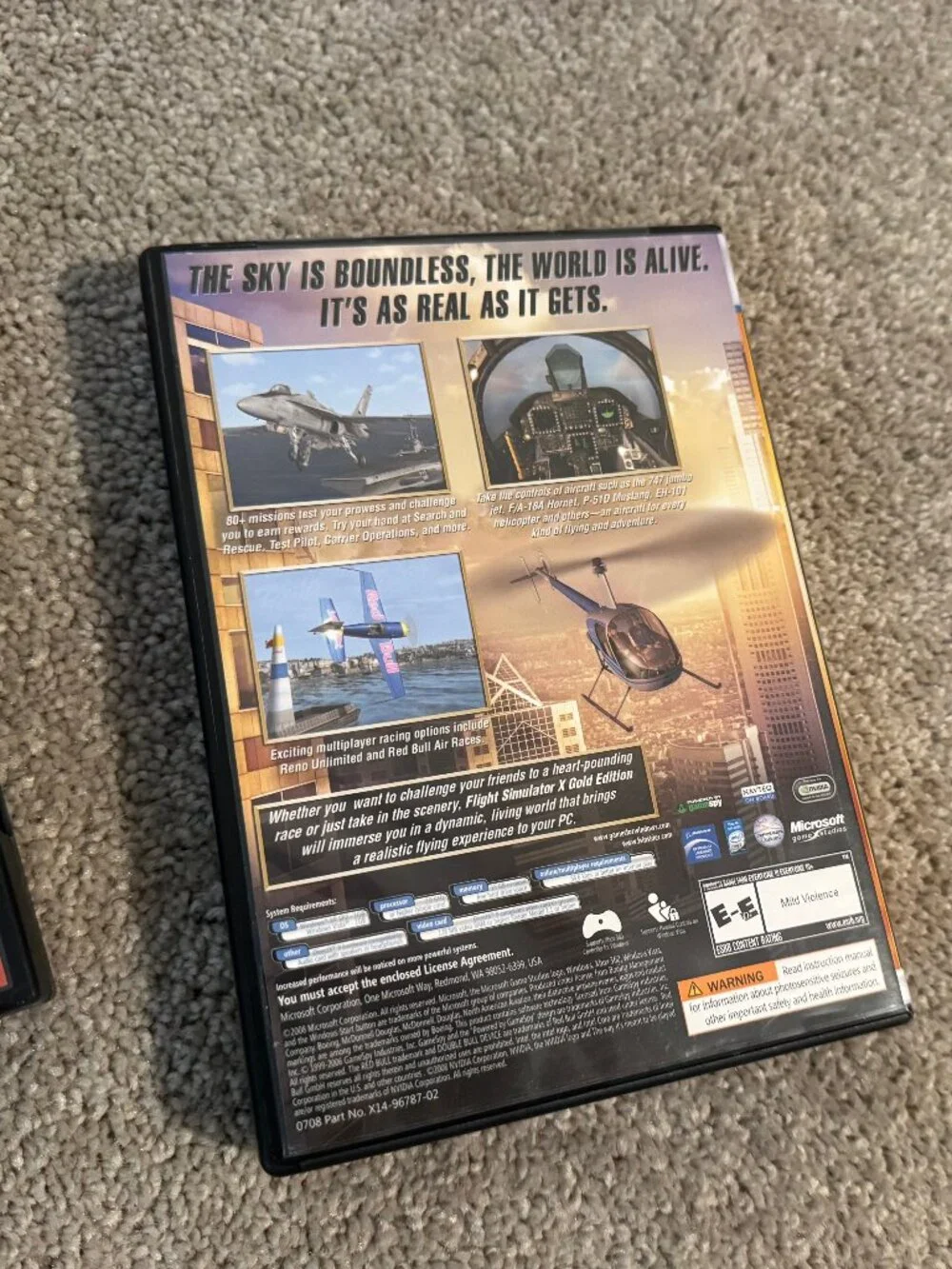 Microsoft Flight Simulator X Gold + PMDG MD-11X + Flight Crew Quick Ref Manuals